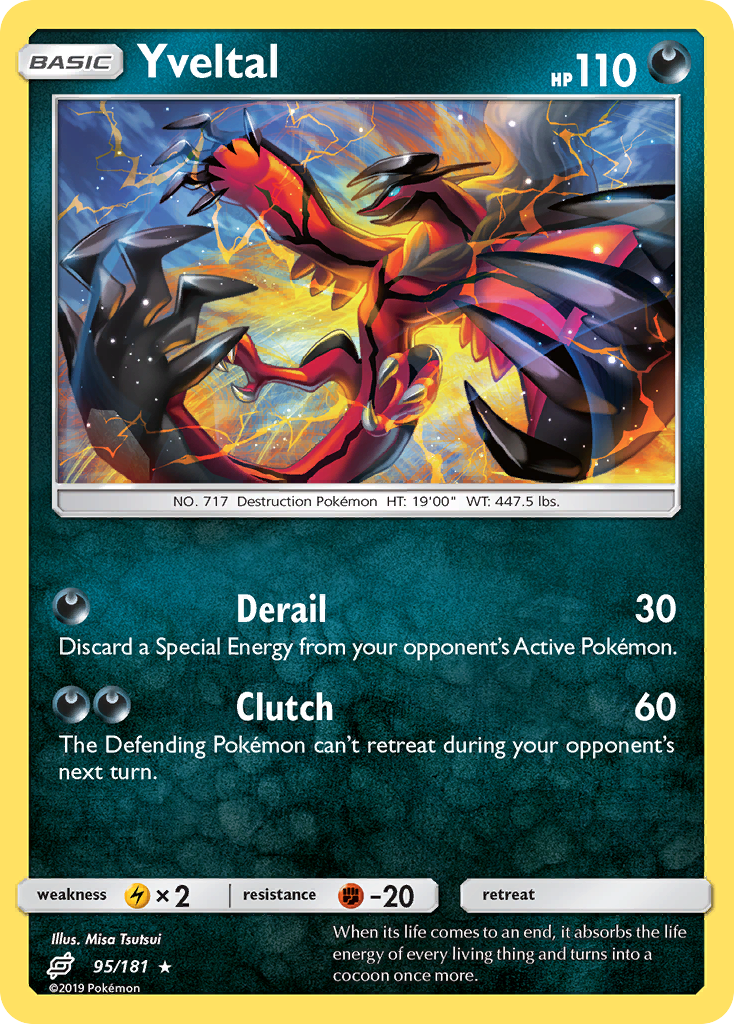 Yveltal (95/181) [Sun & Moon: Team Up] - The Mythic Store | 24h Order Processing