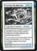 Louvaq, the Aberrant (2021 Edition) [Mystery Booster Playtest Cards] - The Mythic Store | 24h Order Processing