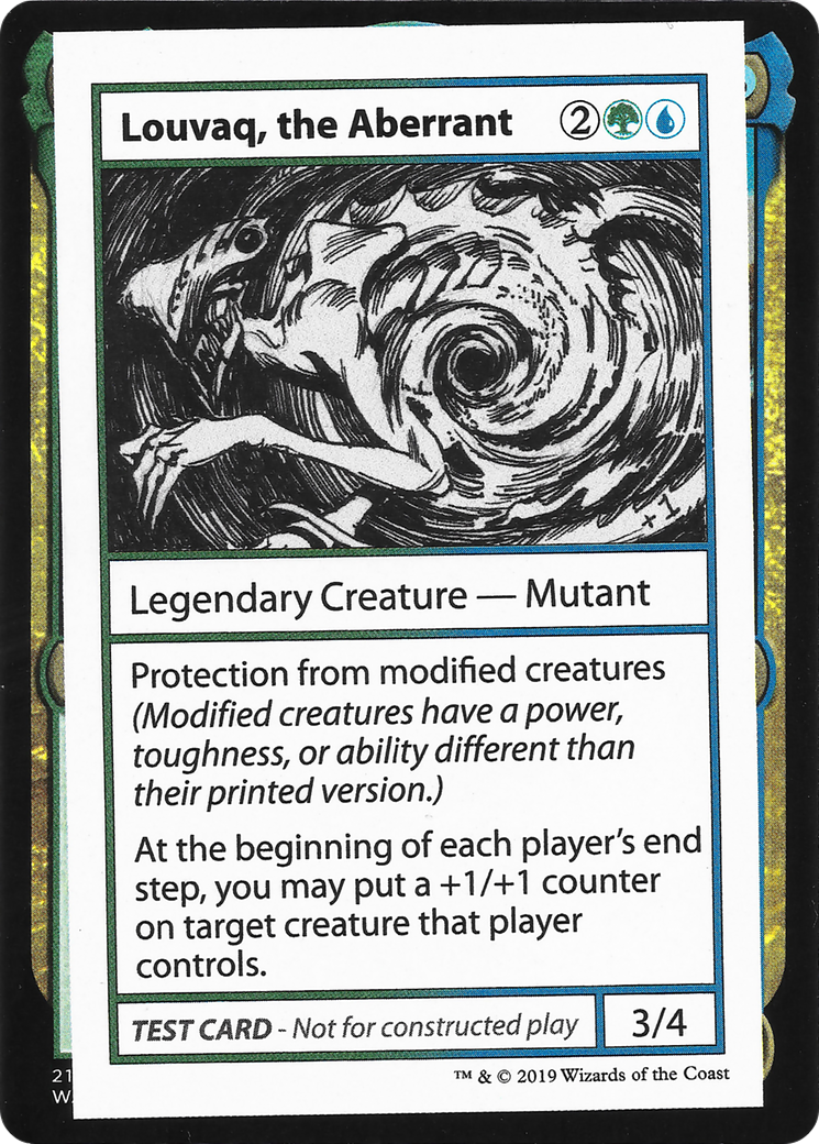 Louvaq, the Aberrant (2021 Edition) [Mystery Booster Playtest Cards] - The Mythic Store | 24h Order Processing