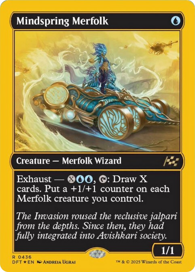 Mindspring Merfolk (First-Place Foil) [Aetherdrift] - The Mythic Store | 24h Order Processing