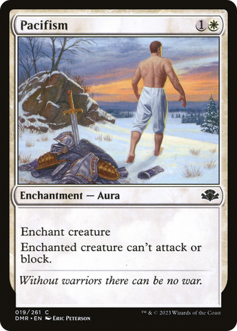 Pacifism [Dominaria Remastered] - The Mythic Store | 24h Order Processing