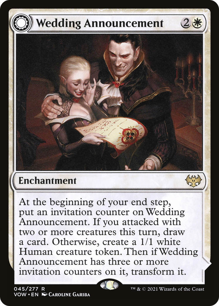 Wedding Announcement // Wedding Festivity [Innistrad: Crimson Vow] - The Mythic Store | 24h Order Processing