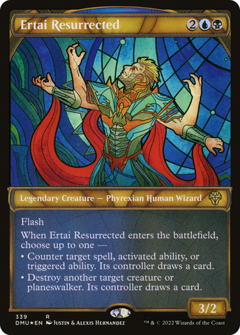 Ertai Resurrected (Showcase Textured) [Dominaria United] - The Mythic Store | 24h Order Processing