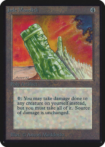 Jade Monolith [Alpha Edition] - The Mythic Store | 24h Order Processing