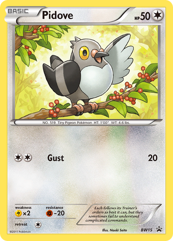 Pidove (BW15) [Black & White: Black Star Promos] - The Mythic Store | 24h Order Processing