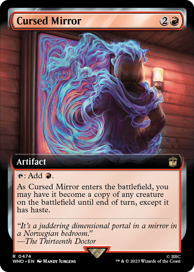 Cursed Mirror (Extended Art) [Doctor Who] - The Mythic Store | 24h Order Processing