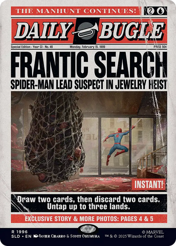 Frantic Search (1996) (Rainbow Foil) [Secret Lair Drop Series] - The Mythic Store | 24h Order Processing