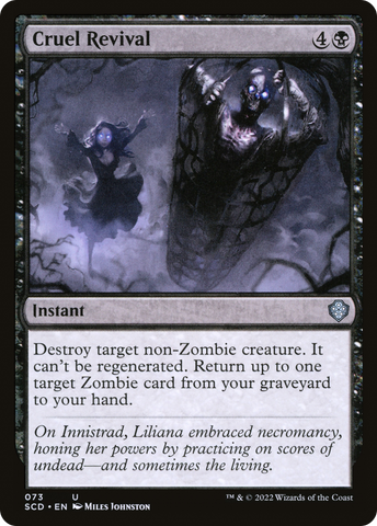 Cruel Revival [Starter Commander Decks] - The Mythic Store | 24h Order Processing