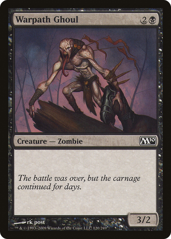 Warpath Ghoul [Magic 2010] - The Mythic Store | 24h Order Processing
