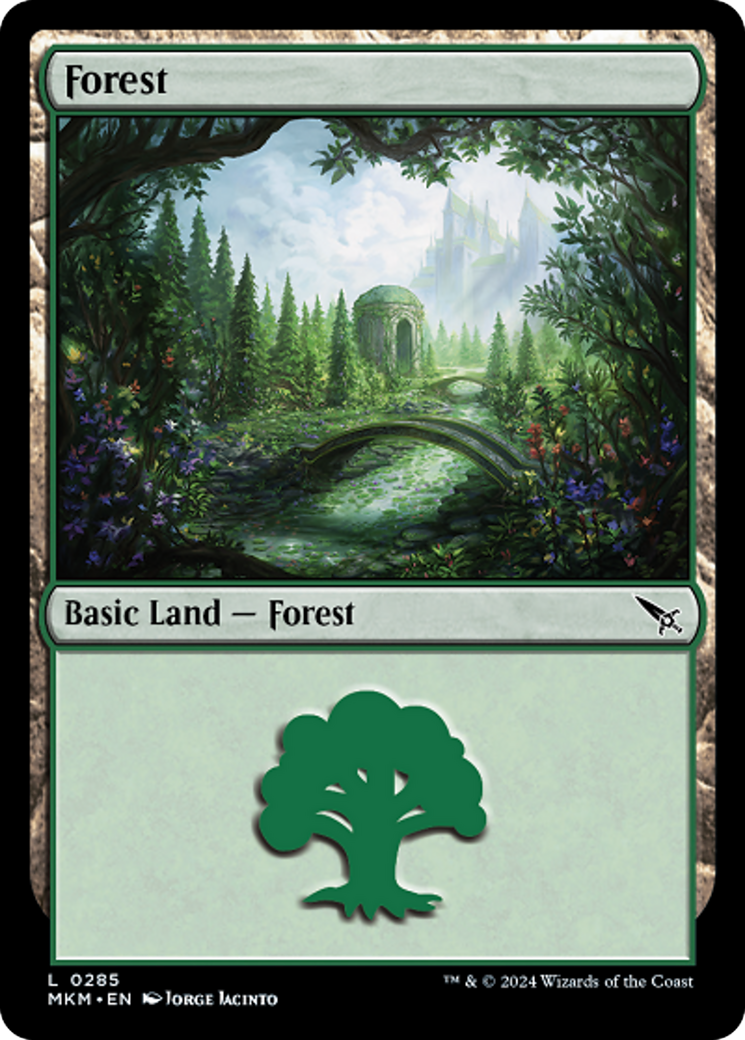 Forest (0285) [Murders at Karlov Manor] - The Mythic Store | 24h Order Processing