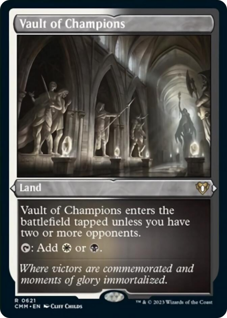 Vault of Champions (Foil Etched) [Commander Masters] - The Mythic Store | 24h Order Processing