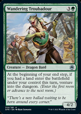 Wandering Troubadour [Dungeons & Dragons: Adventures in the Forgotten Realms] - The Mythic Store | 24h Order Processing