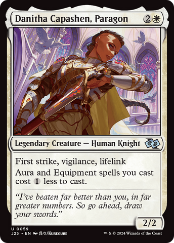 Danitha Capashen, Paragon (Anime) [Foundations Jumpstart] - The Mythic Store | 24h Order Processing