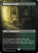Overgrown Tomb (Borderless) [Ravnica: Clue Edition] - The Mythic Store | 24h Order Processing