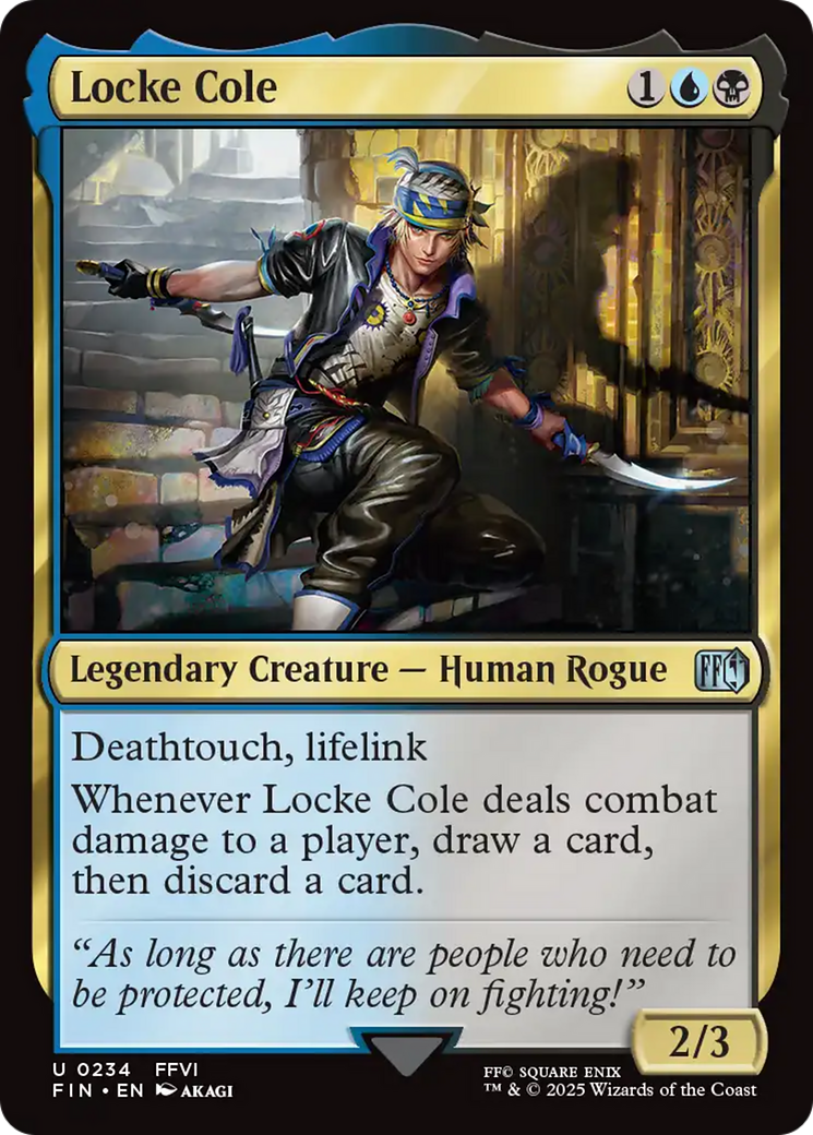Locke Cole [FINAL FANTASY] - The Mythic Store | 24h Order Processing