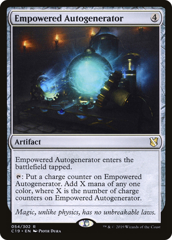 Empowered Autogenerator [Commander 2019] - The Mythic Store | 24h Order Processing