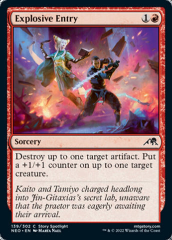 Explosive Entry [Kamigawa: Neon Dynasty] - The Mythic Store | 24h Order Processing