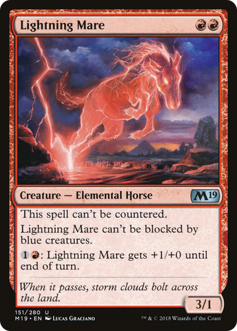 Lightning Mare [Core Set 2019] - The Mythic Store | 24h Order Processing