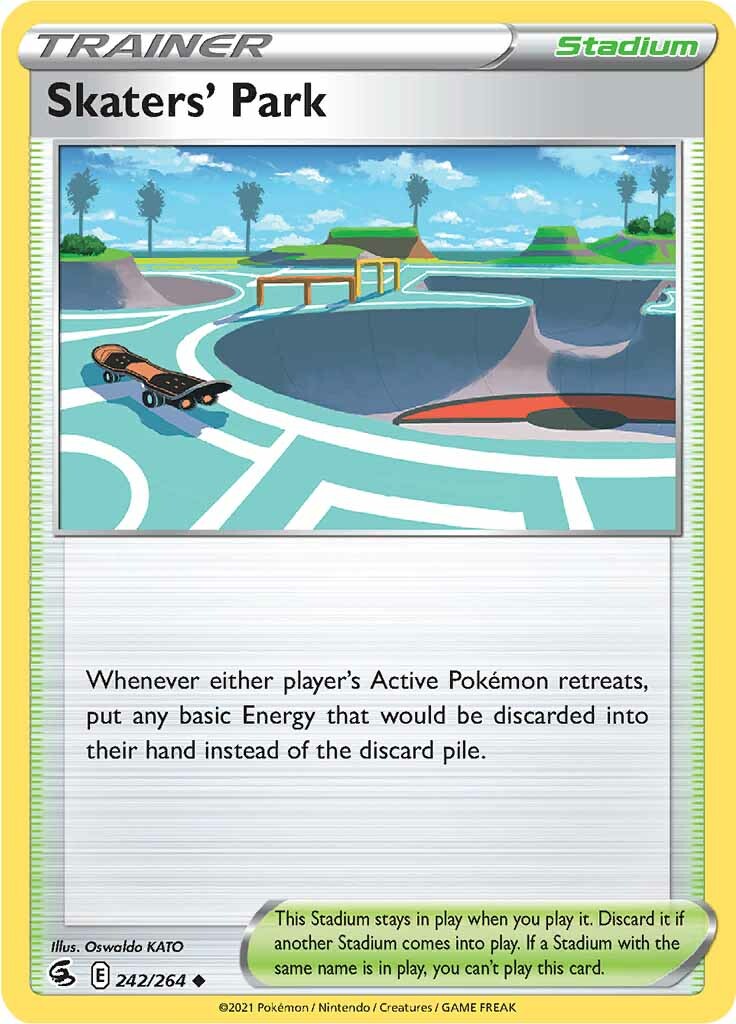 Skaters' Park (242/264) [Sword & Shield: Fusion Strike] - The Mythic Store | 24h Order Processing
