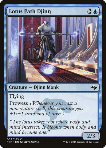 Lotus Path Djinn [Fate Reforged] - The Mythic Store | 24h Order Processing