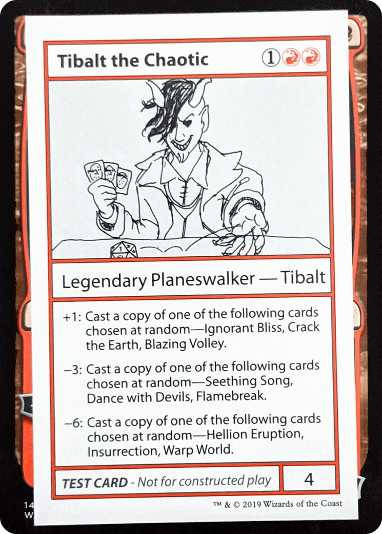 Tibalt the Chaotic (2021 Edition) [Mystery Booster Playtest Cards] - The Mythic Store | 24h Order Processing