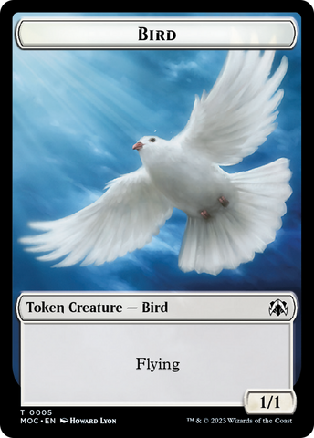 Bird // Kobolds of Kher Keep Double-Sided Token [March of the Machine Commander Tokens] - The Mythic Store | 24h Order Processing