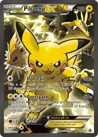 Pikachu EX (XY124) (Jumbo Card) [XY: Black Star Promos] - The Mythic Store | 24h Order Processing