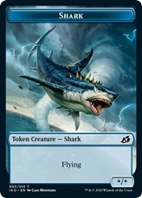 Shark // Human Soldier (003) Double-Sided Token [Ikoria: Lair of Behemoths Tokens] - The Mythic Store | 24h Order Processing