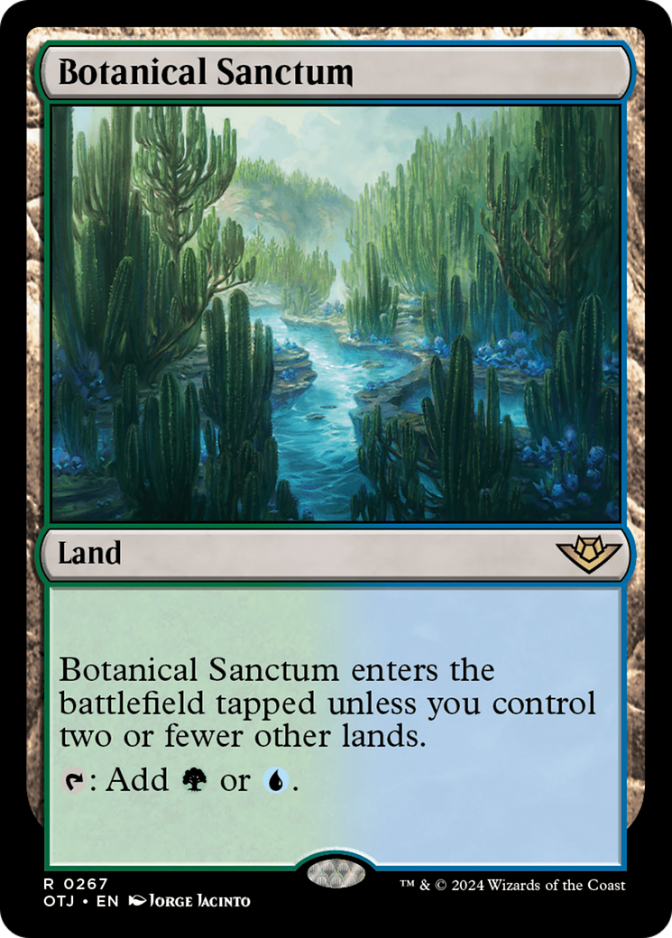 Botanical Sanctum [Outlaws of Thunder Junction] - The Mythic Store | 24h Order Processing