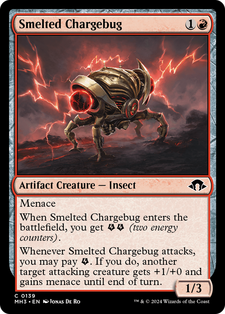 Smelted Chargebug [Modern Horizons 3] - The Mythic Store | 24h Order Processing