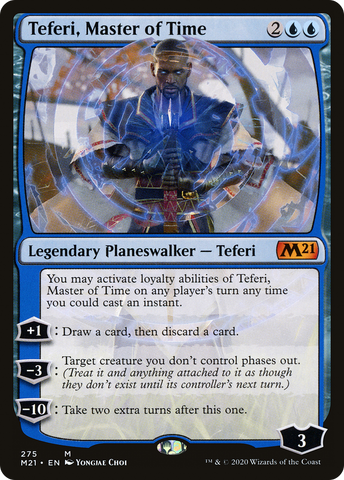 Teferi, Master of Time (275) [Core Set 2021] - The Mythic Store | 24h Order Processing