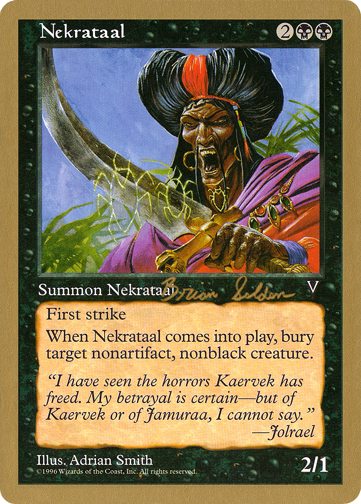 Nekrataal (Brian Selden) [World Championship Decks 1998] - The Mythic Store | 24h Order Processing