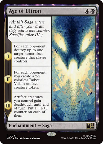 Age of Ultron (Surge Foil) [Marvel Super Heroes Commander] - The Mythic Store | 24h Order Processing