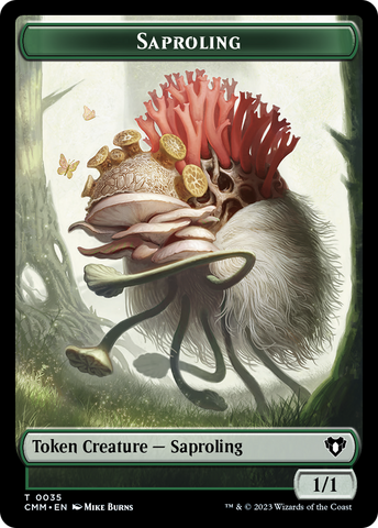 Saproling Token [Commander Masters Tokens] - The Mythic Store | 24h Order Processing