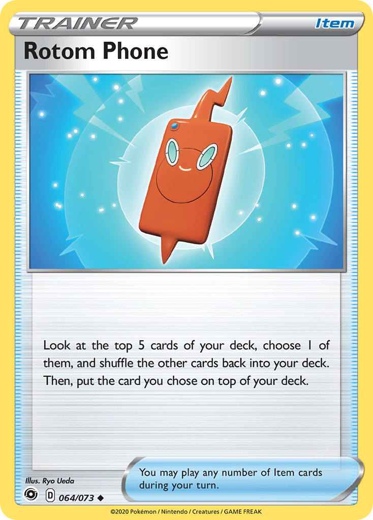 Rotom Phone (064/073) [Sword & Shield: Champion's Path] - The Mythic Store | 24h Order Processing