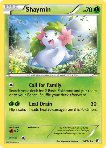 Shaymin (10/149) [Black & White: Boundaries Crossed] - The Mythic Store | 24h Order Processing