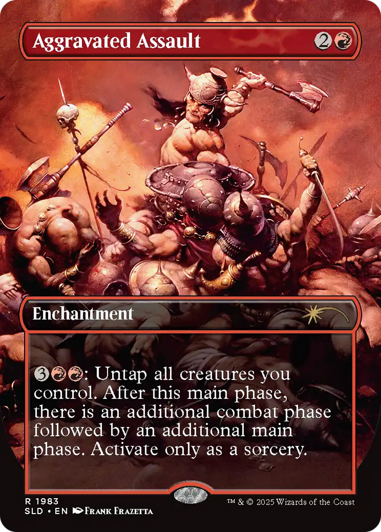 Aggravated Assault (1983) (Rainbow Foil) [Secret Lair Drop Series] - The Mythic Store | 24h Order Processing