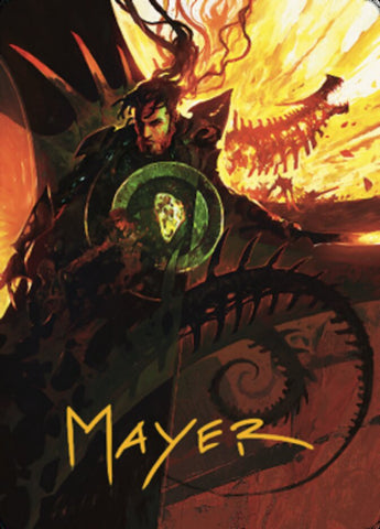 Mishra's Command Art Card (Gold-Stamped Signature) [The Brothers' War Art Series] - The Mythic Store | 24h Order Processing