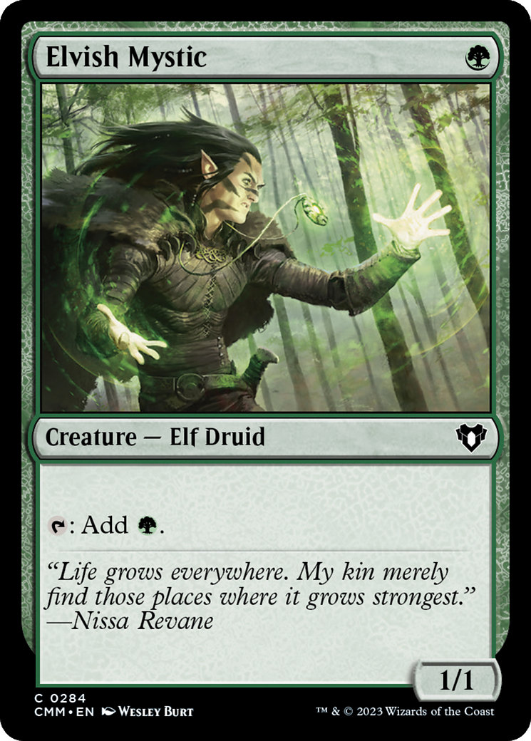 Elvish Mystic [Commander Masters] - The Mythic Store | 24h Order Processing