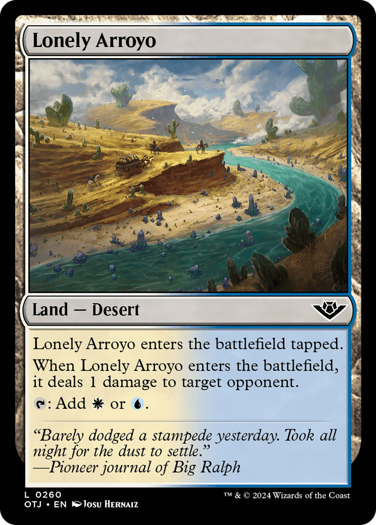 Lonely Arroyo [Outlaws of Thunder Junction] - The Mythic Store | 24h Order Processing