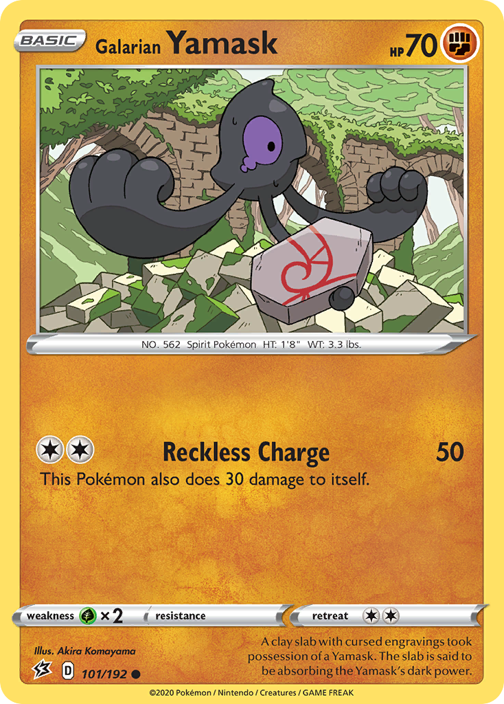 Galarian Yamask (101/192) [Sword & Shield: Rebel Clash] - The Mythic Store | 24h Order Processing