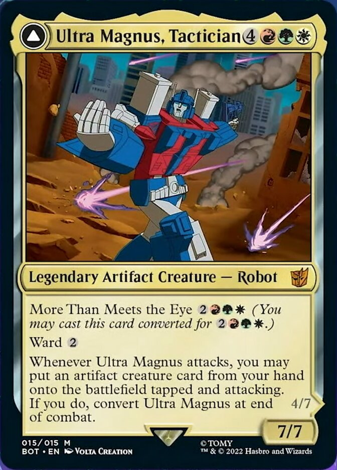 Ultra Magnus, Tactician // Ultra Magnus, Armored Carrier [Transformers] - The Mythic Store | 24h Order Processing