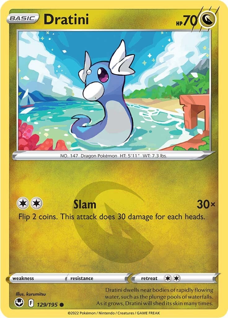 Dratini (129/195) [Sword & Shield: Silver Tempest] - The Mythic Store | 24h Order Processing