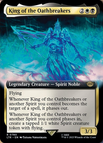 King of the Oathbreakers (Extended Art) (Surge Foil) [The Lord of the Rings: Tales of Middle-Earth] - The Mythic Store | 24h Order Processing