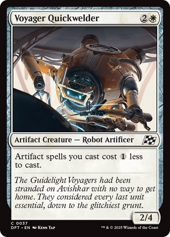 Voyager Quickwelder [Aetherdrift] - The Mythic Store | 24h Order Processing