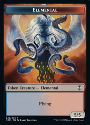 Elemental (032) // Rogue Double-Sided Token [Streets of New Capenna Commander Tokens] - The Mythic Store | 24h Order Processing