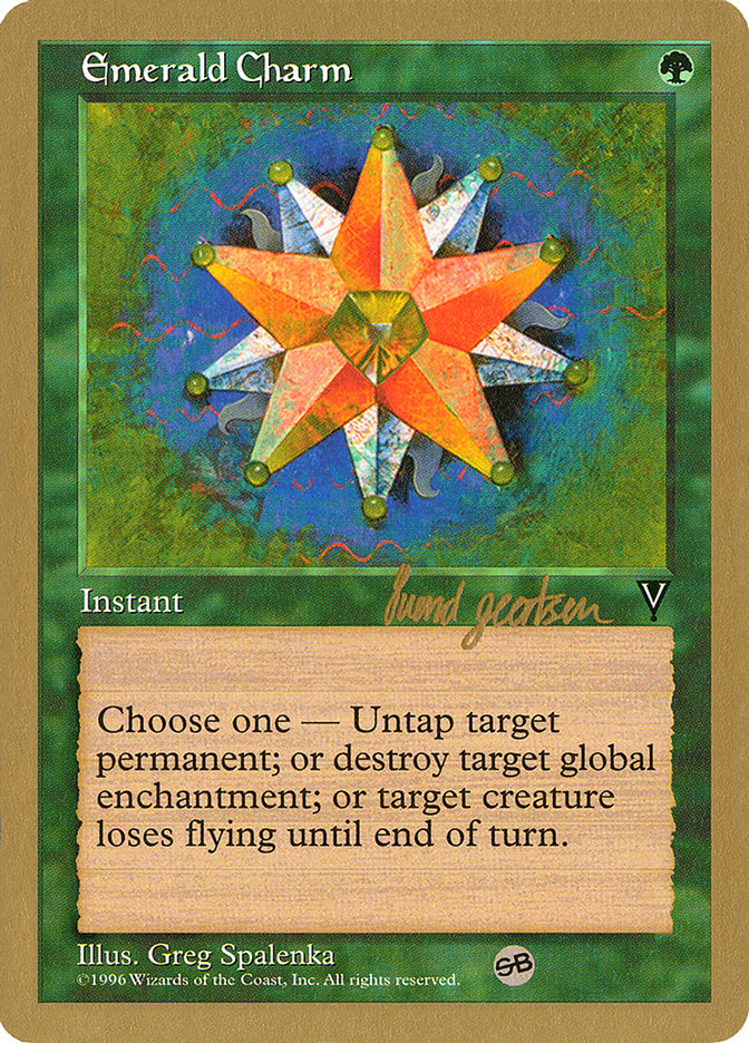 Emerald Charm (Svend Geertsen) (SB) [World Championship Decks 1997] - The Mythic Store | 24h Order Processing