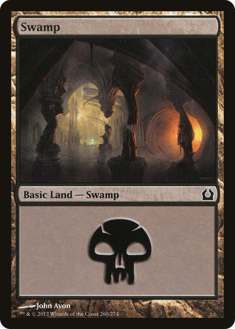 Swamp (260) [Return to Ravnica] - The Mythic Store | 24h Order Processing