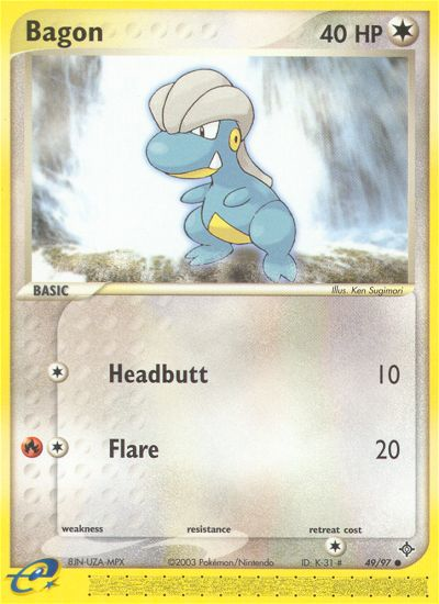 Bagon (49/97) [EX: Dragon] - The Mythic Store | 24h Order Processing