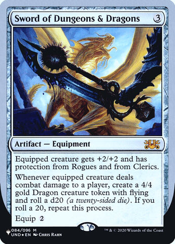 Sword of Dungeons & Dragons (Unfinity Foil Edition) [The List] - The Mythic Store | 24h Order Processing